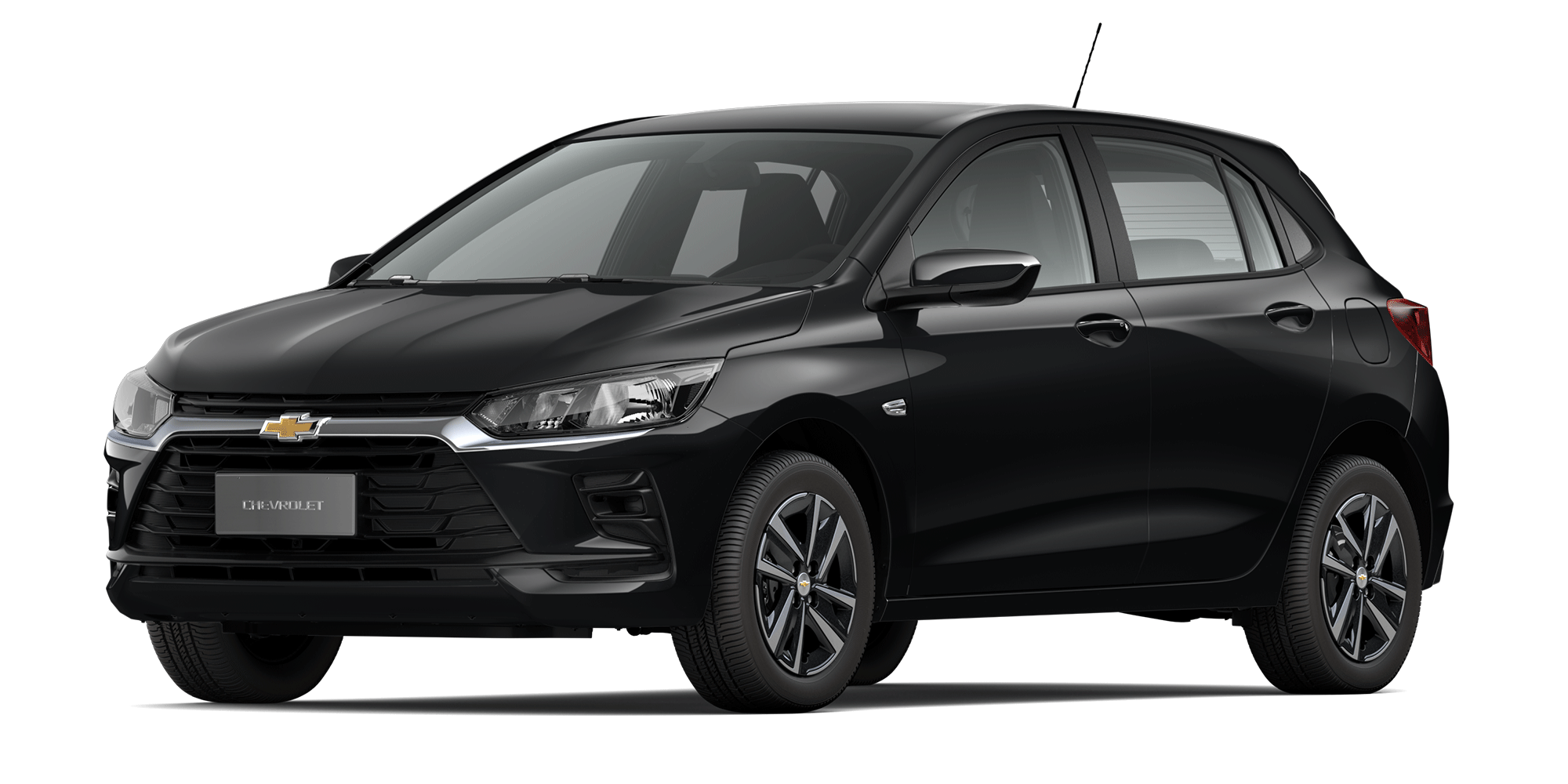 Chevrolet Onix LT Turbo MT negro lateral